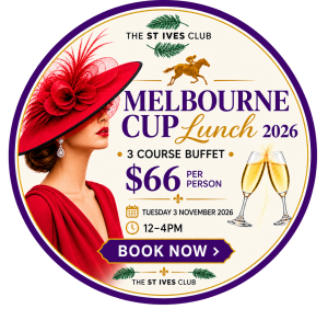 Melbourne Cup Lunch 2026 at The St Ives Club